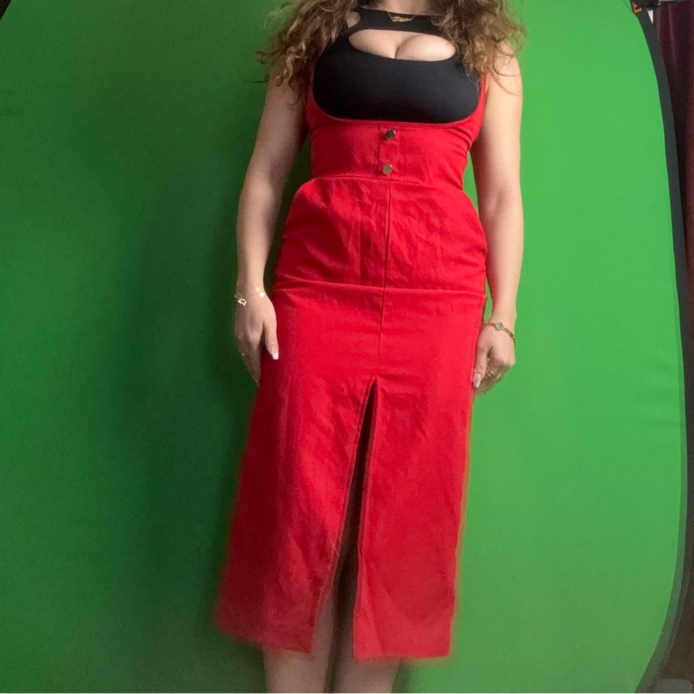 Brand new Red Sleeveless Dress